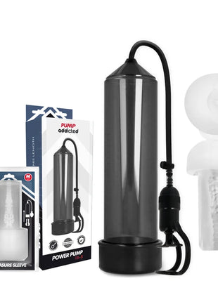 PUMP ADDICTED - RX5 SCHWARZ MIT MASTURBATOR