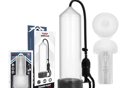 PUMP ADDICTED - RX5 TRANSPARENT MIT MASTURBATOR