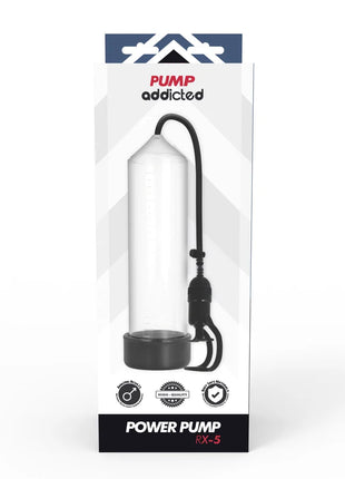 PUMP ADDICTED - RX5 TRANSPARENT - Penispumpe