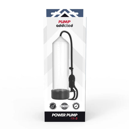 PUMP ADDICTED - RX5 TRANSPARENT - Penispumpe