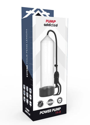 PUMP ADDICTED - RX5 TRANSPARENT - Penispumpe