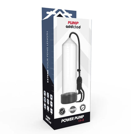 PUMP ADDICTED - RX5 TRANSPARENT - Penispumpe