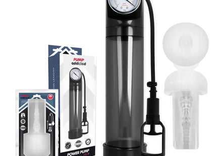 PUMP ADDICTED - RX9 SCHWARZ MIT MASTURBATOR