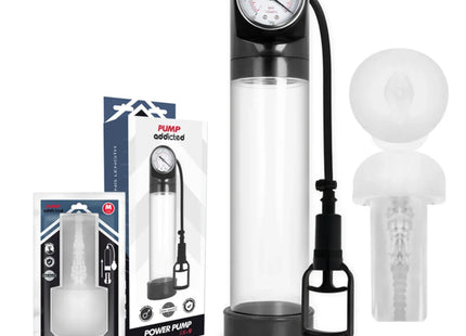 PUMP ADDICTED - RX9 TRANSPARENT MIT MASTURBATOR