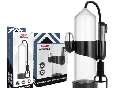 PUMP ADDICTED - TRANSPARENTER VIBRATOR RX7