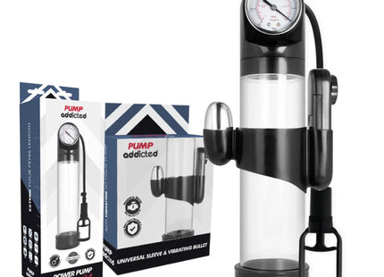 PUMP ADDICTED - TRANSPARENTER VIBRATOR RX9