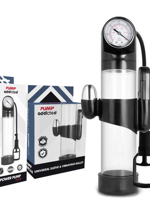 PUMP ADDICTED - TRANSPARENTER VIBRATOR RX9