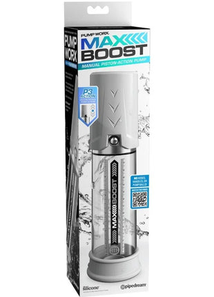PUMP WORX - MAX BOOST WEISS - Penispumpe