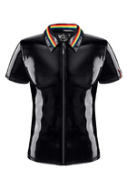 PVC Herren Polo Shirt RMRemigioRBW schwarz von Pride Festih Line - S / Black - Herren-Shirt