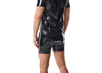 PVC Herren Polo Shirt RMRemigioRBW schwarz von Pride Festih Line - Herren-Shirt
