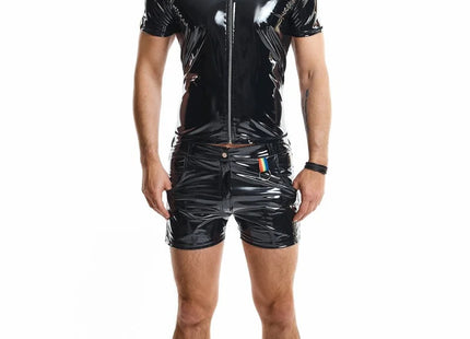 PVC Herren Polo Shirt RMRemigioRBW schwarz von Pride Festih Line - Herren-Shirt