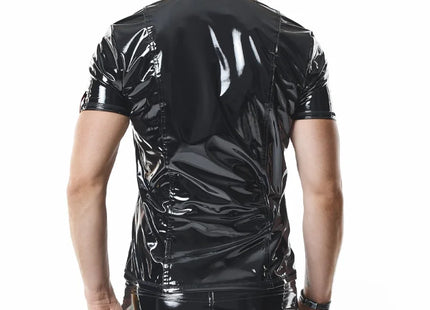 PVC Herren Polo Shirt RMRoccoPVC schwarz von nextGEN Collection - Herren-Shirt