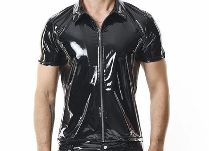 PVC Herren Polo Shirt RMRoccoPVC schwarz von nextGEN Collection - Herren-Shirt
