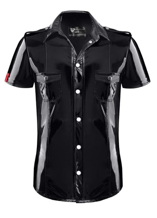 PVC Herren T-Shirt RMLeonardoPVC schwarz nextGEN Collection - S / Black - Herren-Shirt