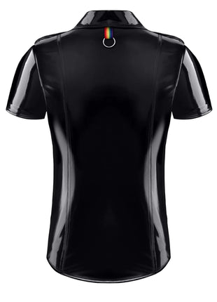 PVC Herren T-Shirt RMLuigiRBW schwarz von Pride Festih Line - Herren-Shirt