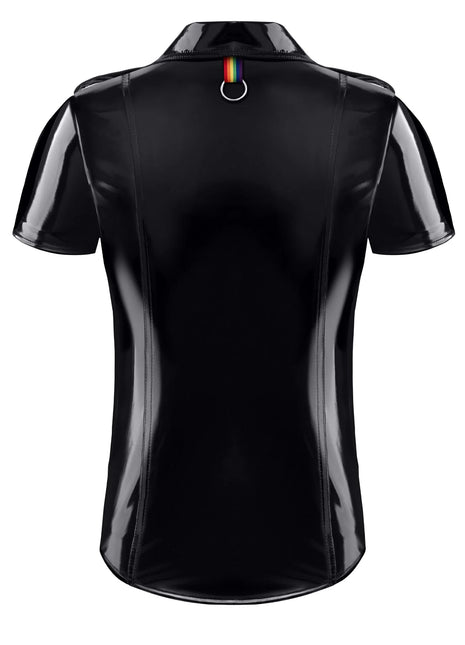 PVC Herren T-Shirt RMLuigiRBW schwarz von Pride Festih Line - Herren-Shirt