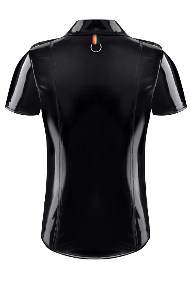 PVC Herren T-Shirt RMLuigiRBW schwarz von Pride Festih Line - Herren-Shirt