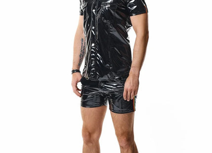 PVC Herren T-Shirt RMLuigiRBW schwarz von Pride Festih Line - Herren-Shirt