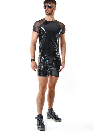 PVC Herren T-Shirt RMSandroRBW schwarz von Pride Festih Line - Herren-Shirt