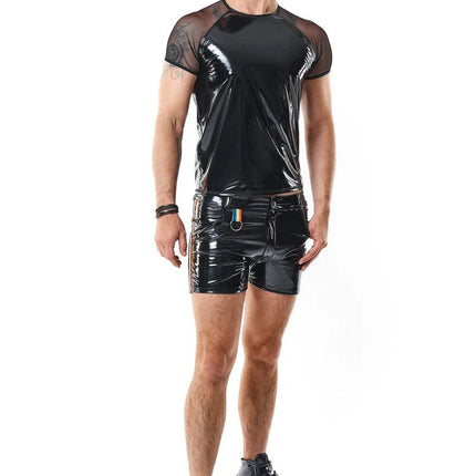 PVC Herren T-Shirt RMSandroRBW schwarz von Pride Festih Line - Herren-Shirt