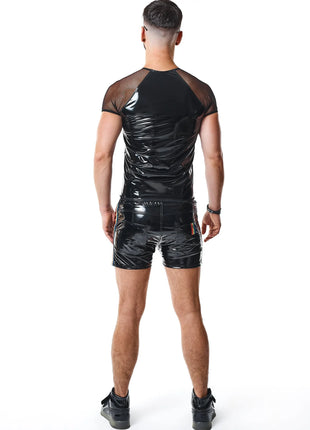 PVC Herren T-Shirt RMSandroRBW schwarz von Pride Festih Line - Herren-Shirt
