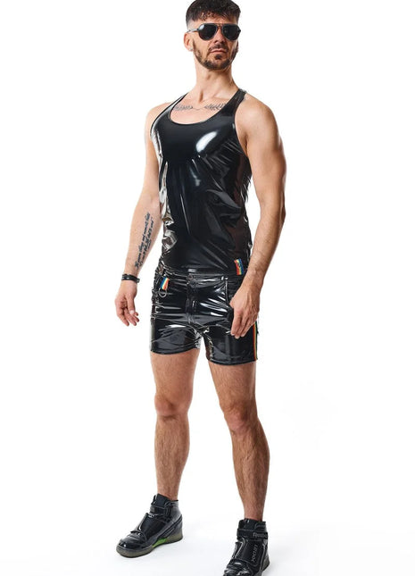 PVC Herren Tank Top RMFilippoRBW schwarz von Pride Festih Line - Herren-Shirt