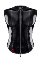 PVC Herren Weste RMOtelloPVC schwarz von nextGEN Collection - S / Black - Herren-Weste