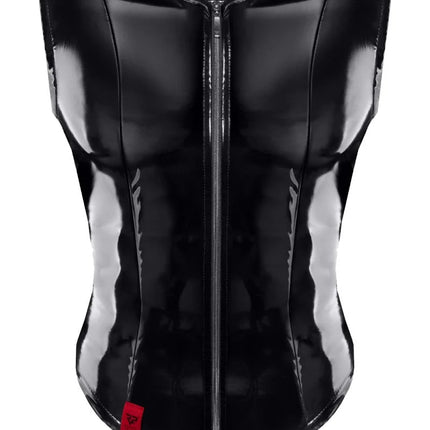 PVC Herren Weste RMOtelloPVC schwarz von nextGEN Collection - S / Black - Herren-Weste
