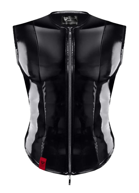 PVC Herren Weste RMOtelloPVC schwarz von nextGEN Collection - S / Black - Herren-Weste