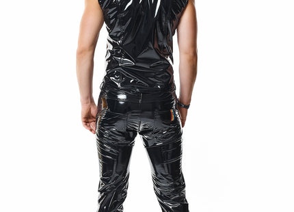 PVC Herren Weste RMTaddeoRBW schwarz von Pride Festih Line - Herren-Weste