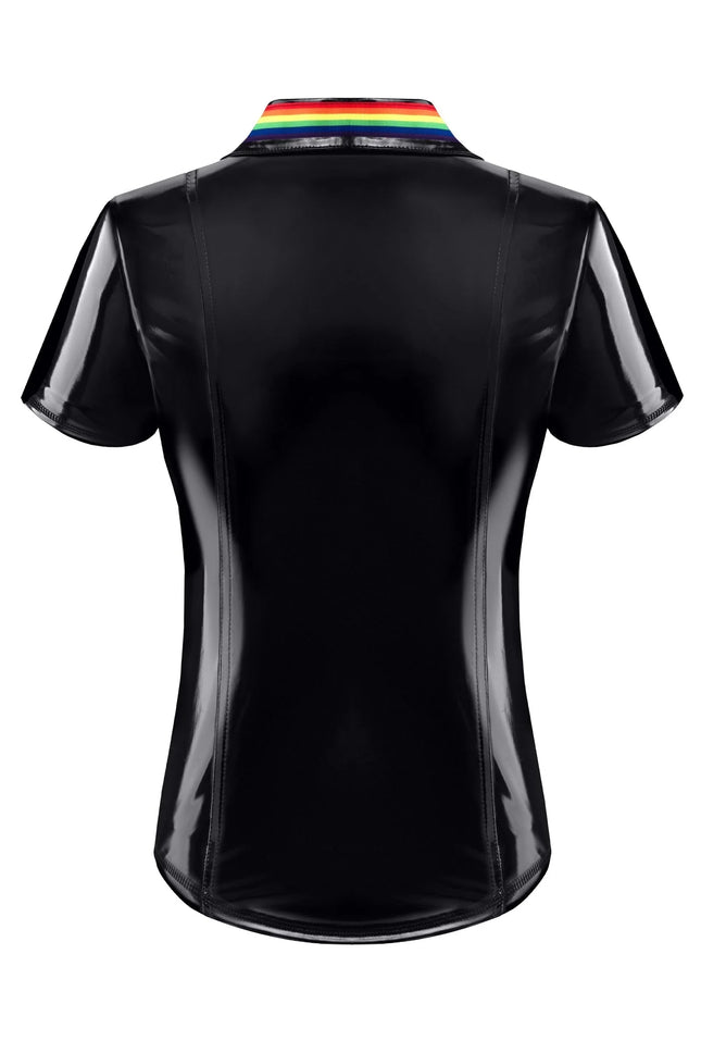 PVC Polo Shirt RMRaffaeleRBW schwarz von Pride Festih Line - Herren-Shirt