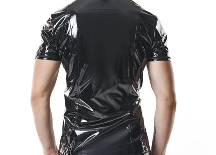 PVC Polo Shirt RMRodolfoPVC schwarz von nextGEN Collection - Herren-Shirt