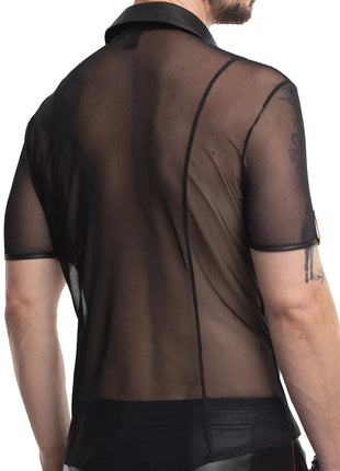 Herren Polo-Shirt RMUgo001 schwarz - 2XL-3