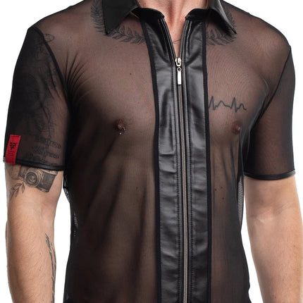 Herren Polo-Shirt RMUgo001 schwarz - 2XL-2