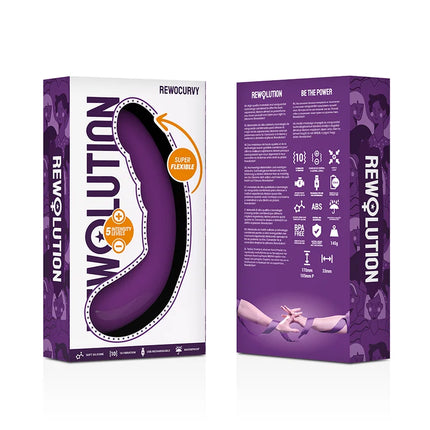REWOLUTION - REWOCURVY FLEXIBLER VIBRATOR - G-Punkt-Vibrator