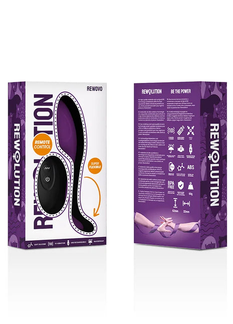 REWOLUTION - REWOVO EIERVIBRATOR FERNBEDIENUNG - Vibrierendes Ei