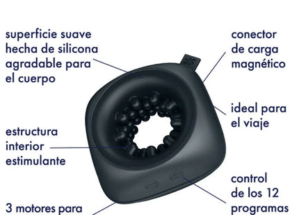 RING STROKER MASTURBATOR & VIBRATOR - Penisring mit Vibration