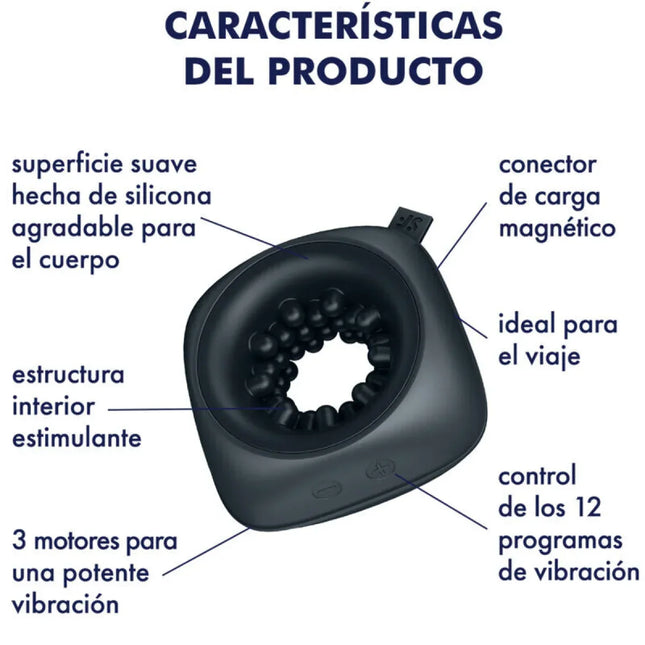 RING STROKER MASTURBATOR & VIBRATOR - Penisring mit Vibration
