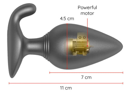RIO VIBRIERENDER ANALPLUG - KOSTENLOSE APP - Analplug