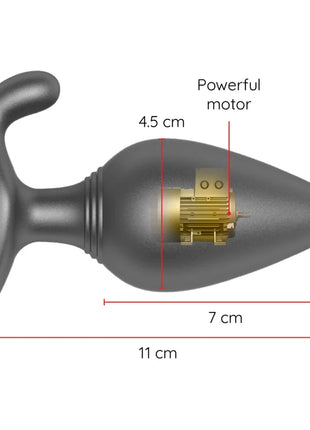 RIO VIBRIERENDER ANALPLUG - KOSTENLOSE APP - Analplug