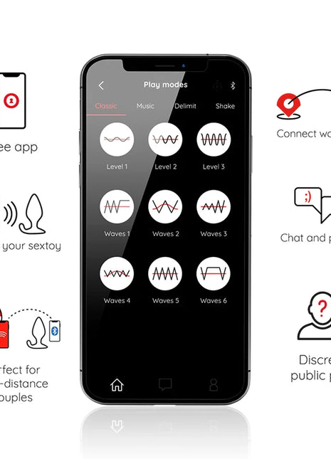 RIO VIBRIERENDER ANALPLUG - KOSTENLOSE APP - Analplug