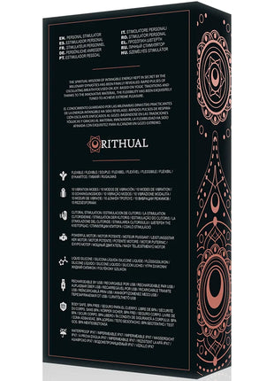RITHUAL - ANUSARA DUAL WIEDERAUFLADBARER MOTOR 2.0 ORCHIDEE - Rabbit-Vibrator