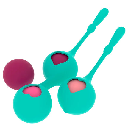 RITHUAL - DEVA AQUA GREEN RITUAL-SET FÜR DAS BECKENTRAINING - Liebeskugeln