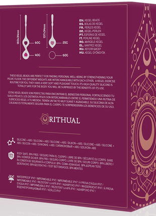 RITHUAL - DEVA AQUA GREEN RITUAL-SET FÜR DAS BECKENTRAINING - Liebeskugeln