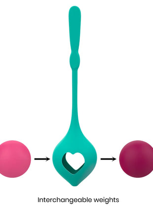 RITHUAL - DEVA AQUA GREEN RITUAL-SET FÜR DAS BECKENTRAINING - Liebeskugeln