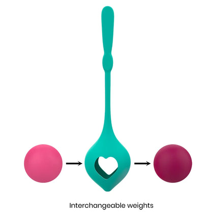 RITHUAL - DEVA AQUA GREEN RITUAL-SET FÜR DAS BECKENTRAINING - Liebeskugeln