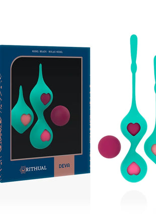 RITHUAL - DEVA AQUA GREEN RITUAL-SET FÜR DAS BECKENTRAINING - Liebeskugeln