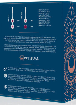 RITHUAL - DEVA AQUA GREEN RITUAL-SET FÜR DAS BECKENTRAINING - Liebeskugeln