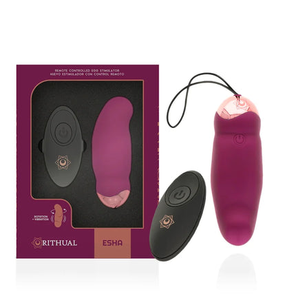RITHUAL - ESHA EGG FERNBEDIENUNGSSYSTEM ROTATION + VIBRATION - Vibrierendes Ei
