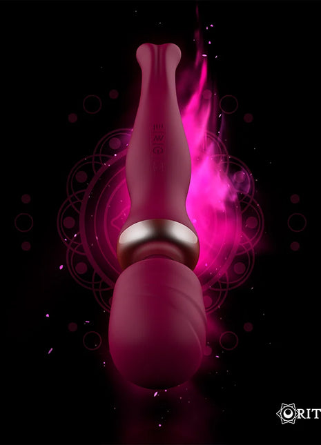 RITHUAL - LEISTUNGSSTARKER WIEDERAUFLADBARER AKASHA - WAND 2.0 ORCHIDEE - WAND-Vibrator